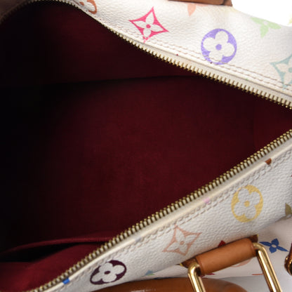 Louis Vuitton Monogram Multicolor Speedy 30 White 4 of 14