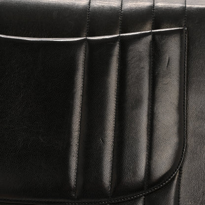 Chanel Lambskin Vertical Quilt Jumbo Single Flap Black 14 of 14