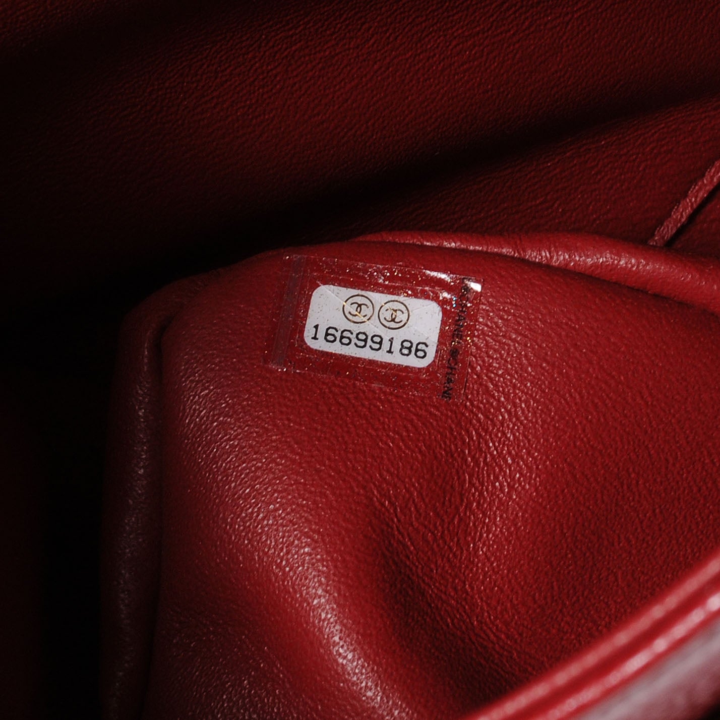 Chanel Caviar Jumbo Double Flap Red 5 of 6