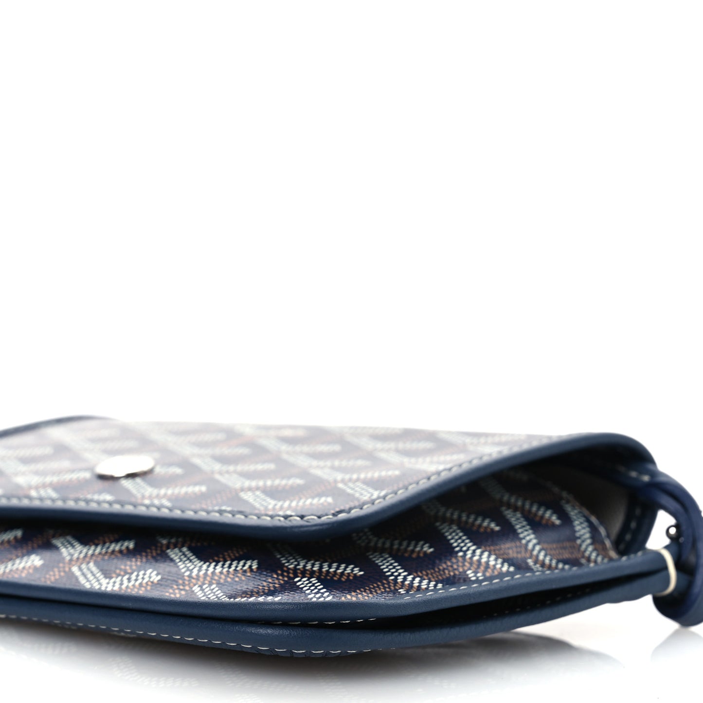 Goyardine Plumet Wallet Clutch Navy