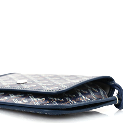 Goyard Goyardine Plumet Wallet Clutch Navy 8 of 8
