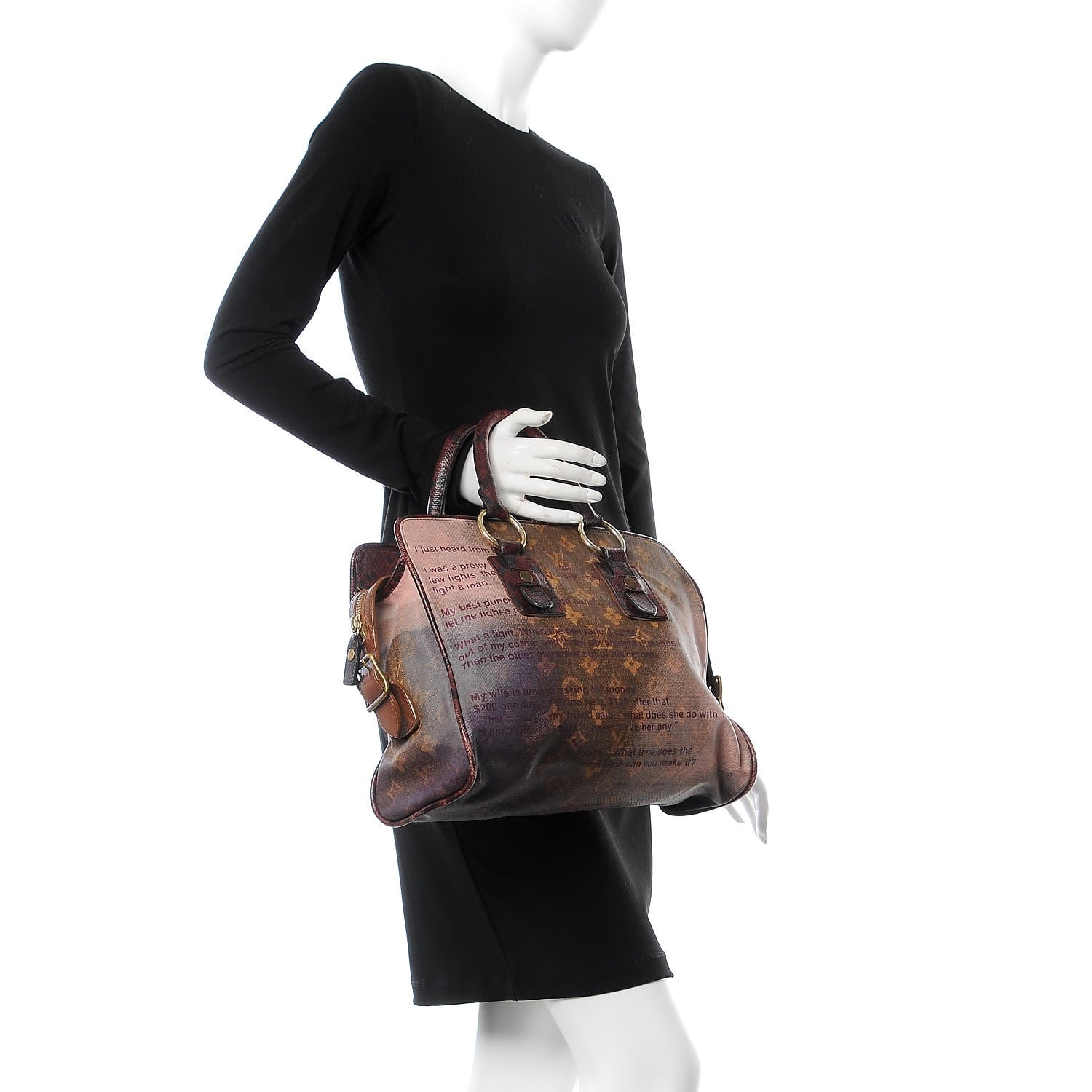 Louis Vuitton Monogram Karung Graduate Jokes Bag 2 of 13