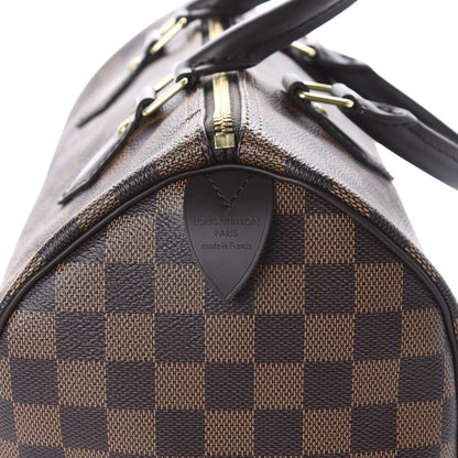 Louis Vuitton Damier Ebene Speedy 30 5 of 11