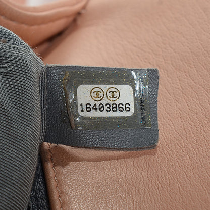 Chanel Galuchat Stingray Medium Boy Flap Light Pink 7 of 7