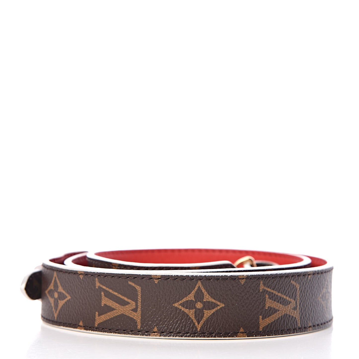Monogram Bandouliere Shoulder Strap XL Coquelicot