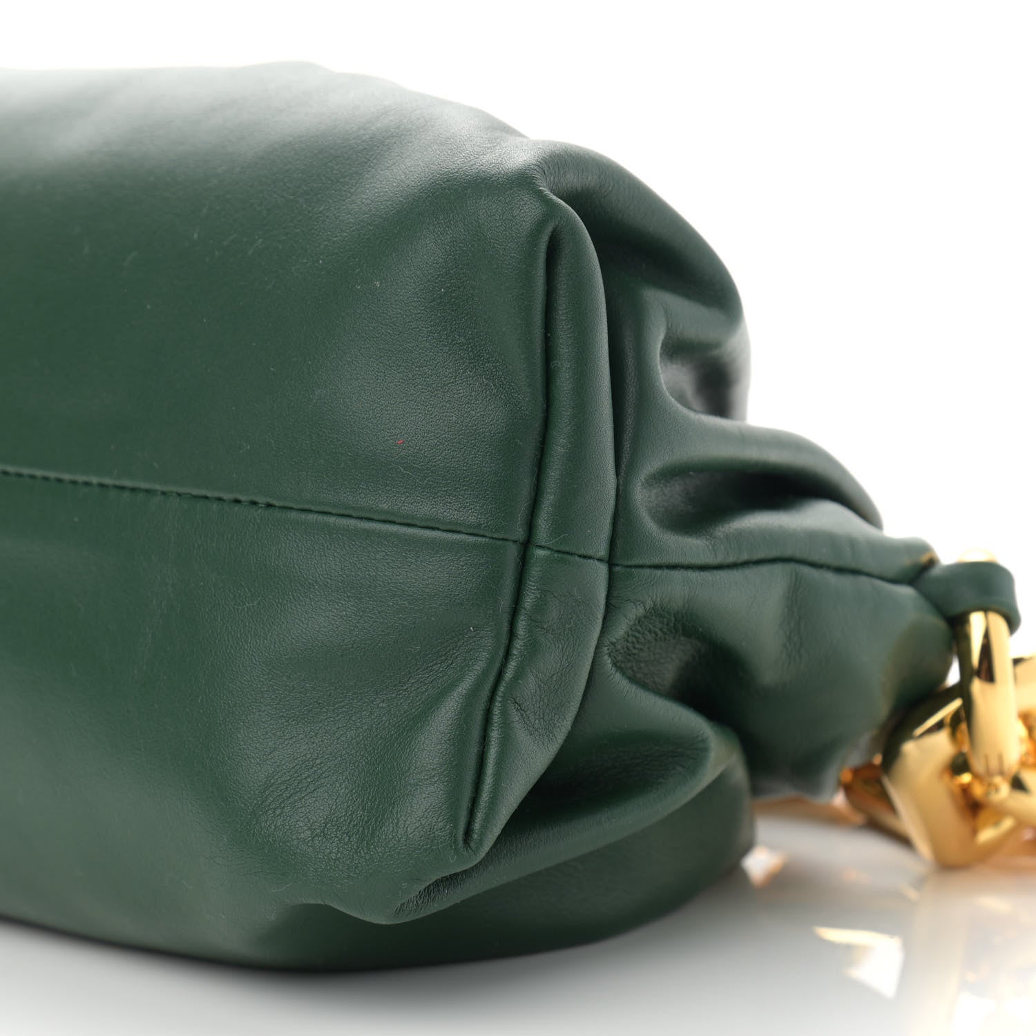Bottega Veneta Calfskin The Pouch Chain Raintree 10 of 10