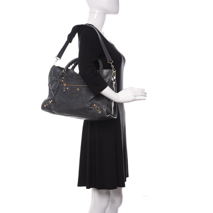 Balenciaga Agneau Giant 12 Gold Hardware City Gris Fossile 2 of 12