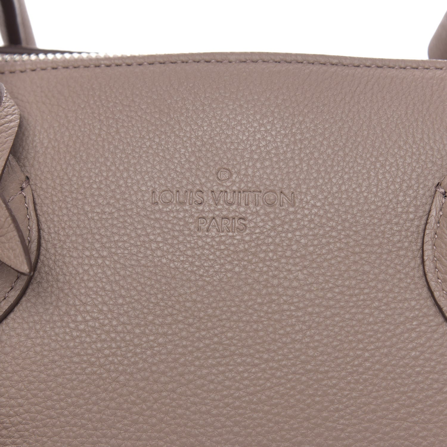 Louis Vuitton Veau Bougie Triangle PM Taupe Violet 8 of 10