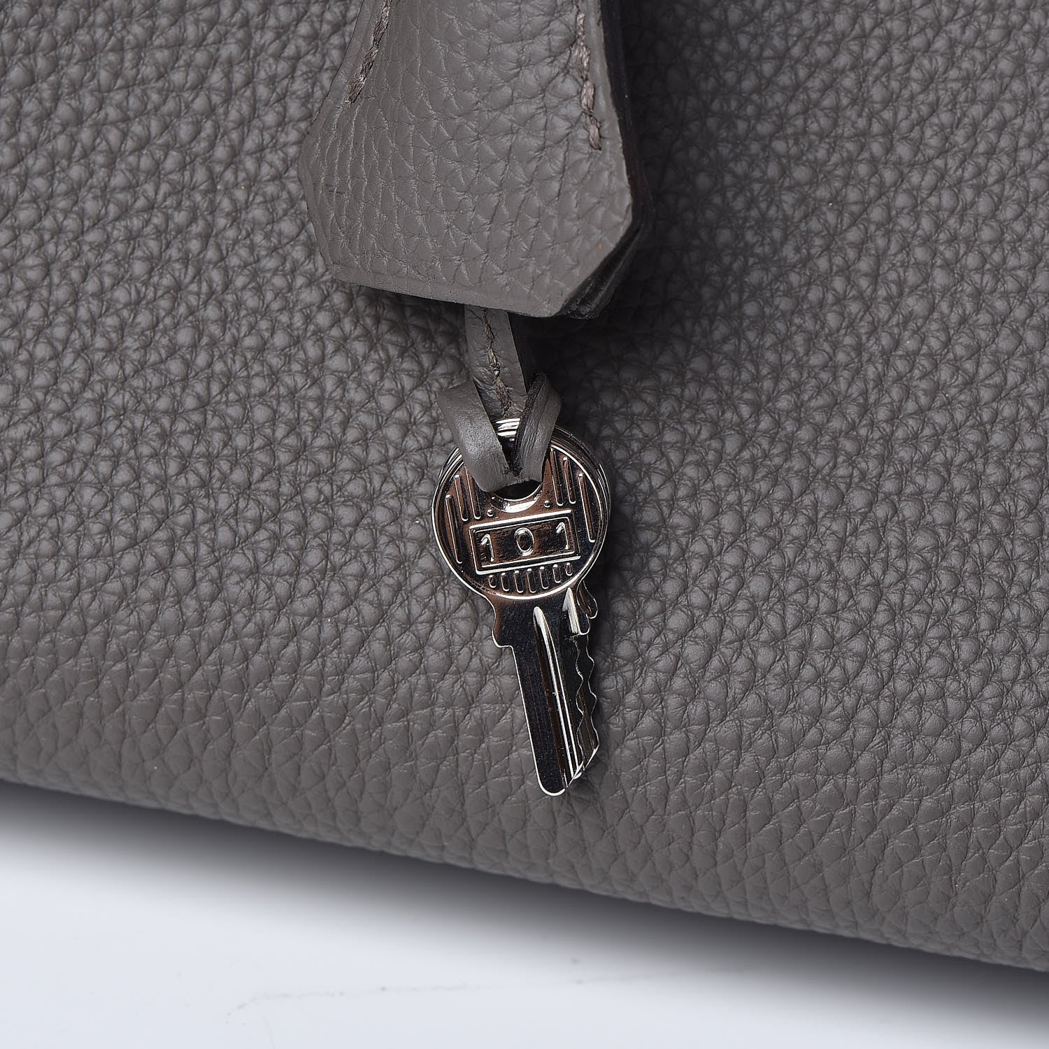 Hermes Togo Birkin 35 Etain 30 of 37