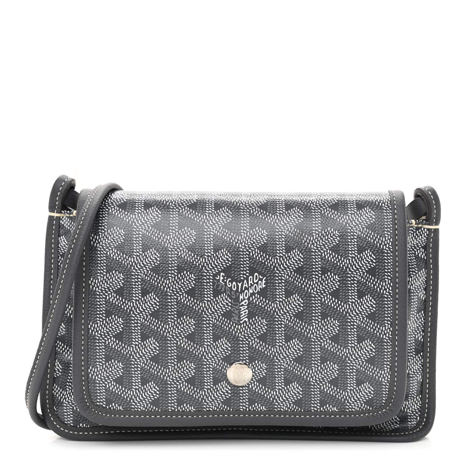 Goyard Goyardine Plumet Wallet Clutch Grey 1 of 7