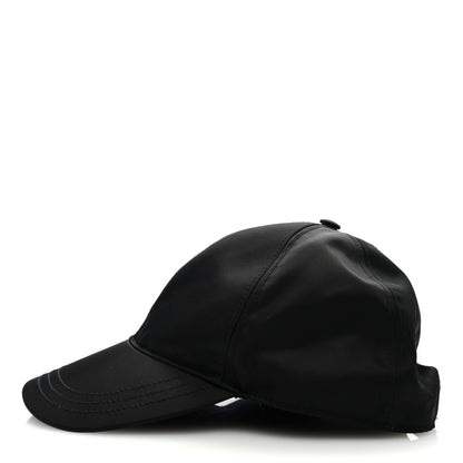 Prada Tessuto Nylon Logo Baseball Cap M Black 4 of 7