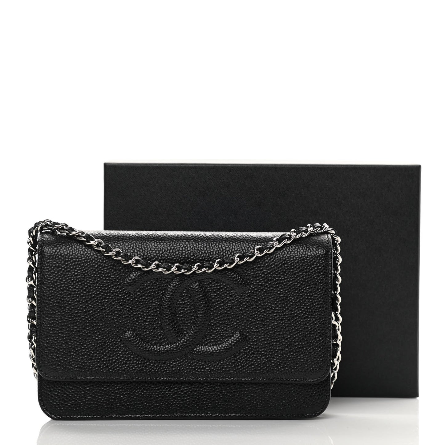 Caviar Timeless CC Wallet On Chain WOC Black