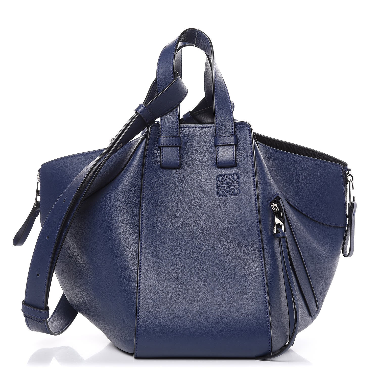 Loewe Calfskin Small Hammock Shoulder Bag Marine 1 of 12