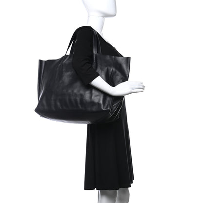 Celine Lambskin Horizontal Cabas Dark Navy 3 of 10