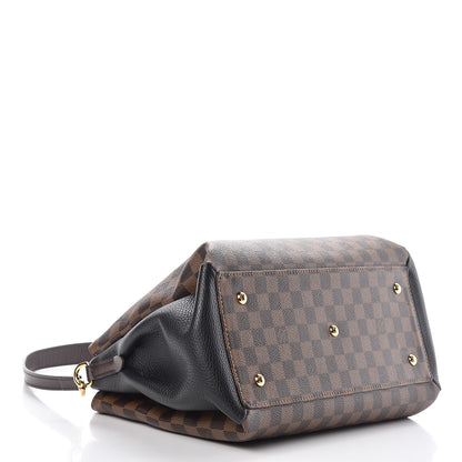 Louis Vuitton Cuir Taurillon Damier Ebene Normandy Black 5 of 12
