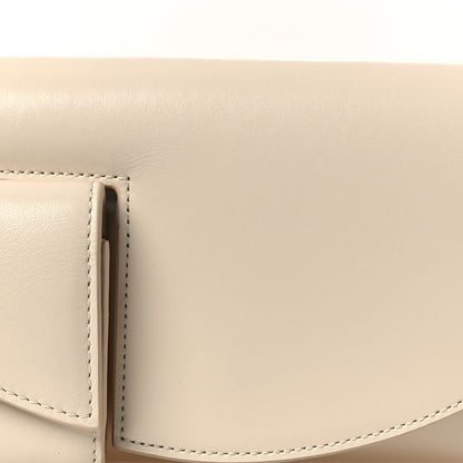 The Row Smooth Calfskin Horizontal Belt Bag Ivory 13 of 19