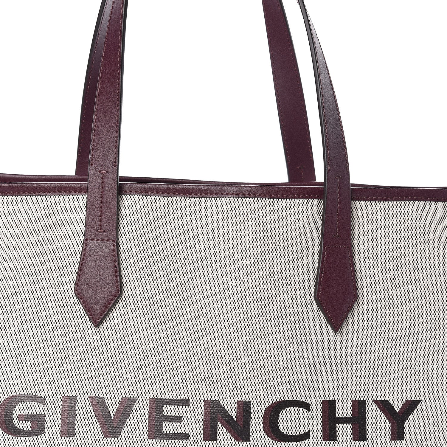 Givenchy Canvas Medium Bond Shopper Tote Aubergine 10 of 10