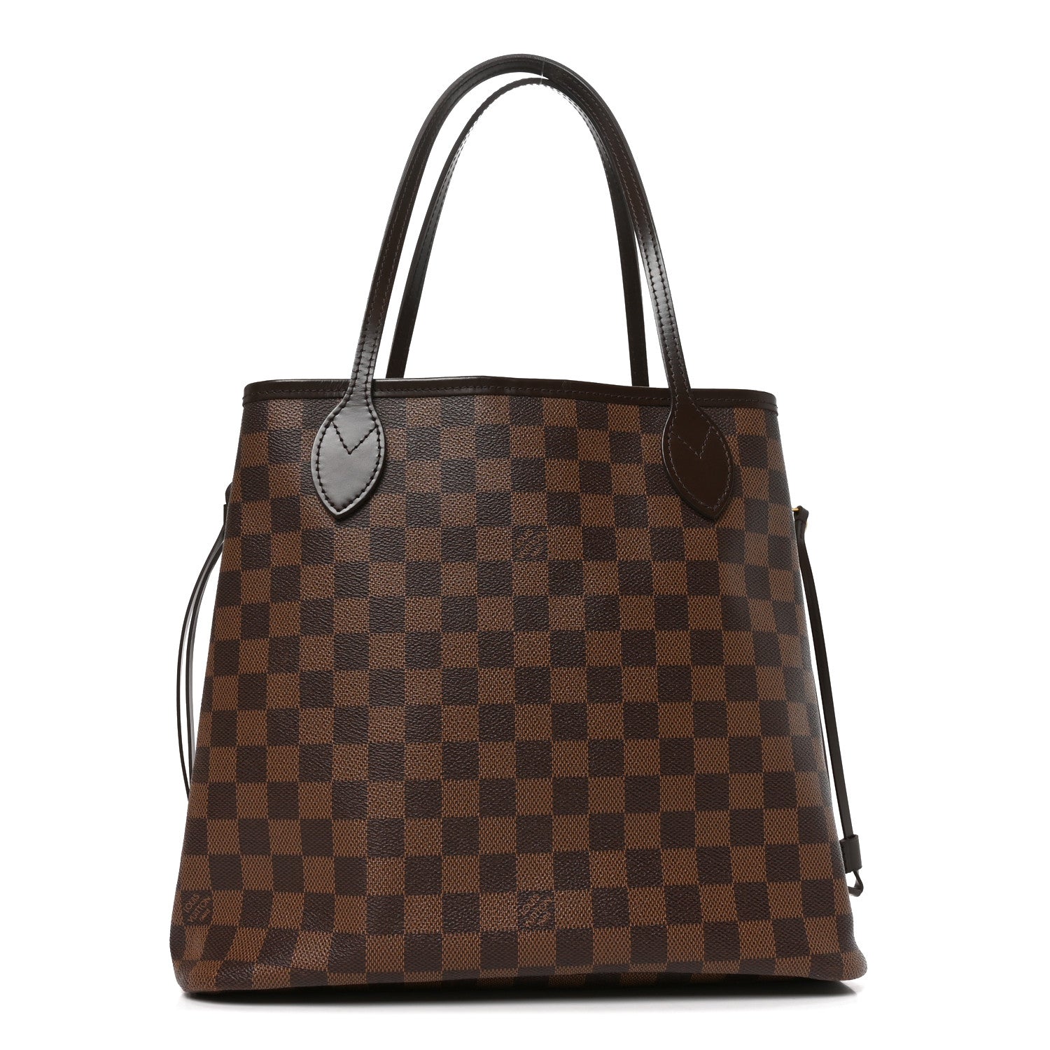 Louis Vuitton Damier Ebene Neo Neverfull MM Rose Ballerine 1 of 9