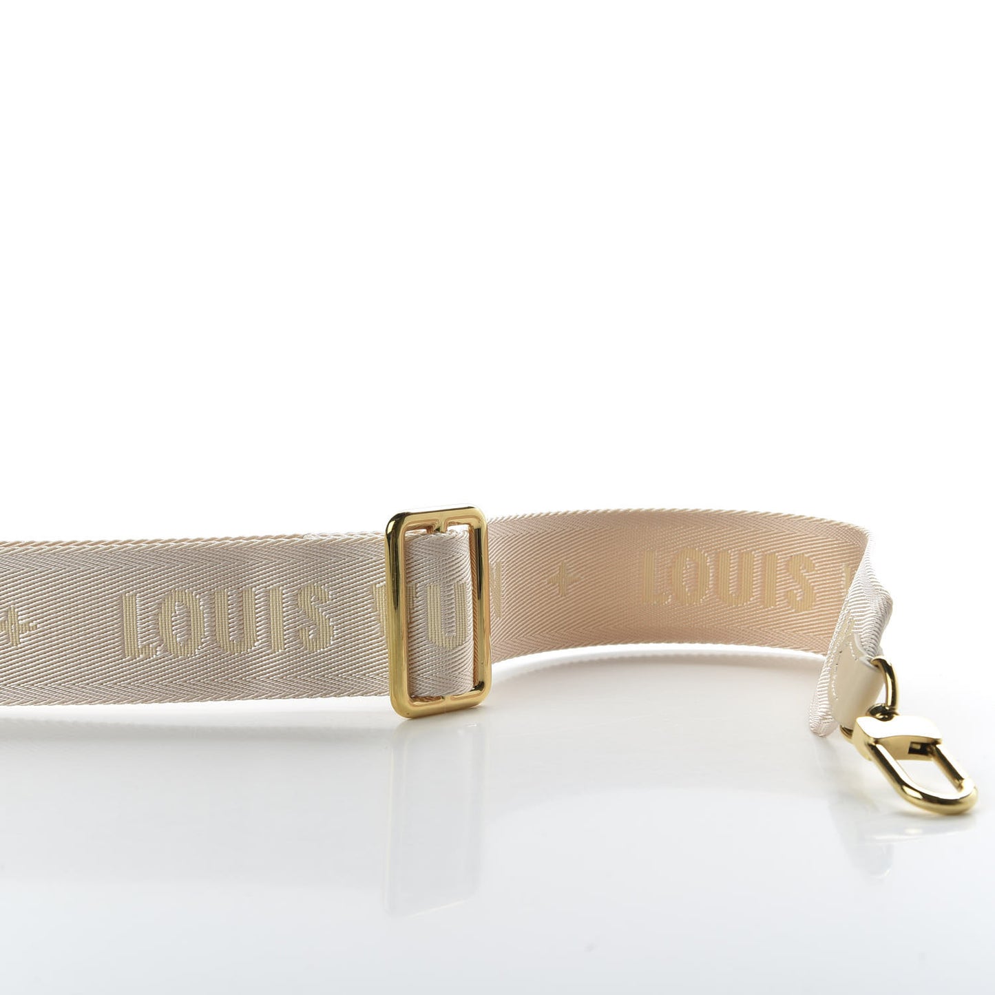 Nylon Petite Malle Souple Shoulder Strap Creme