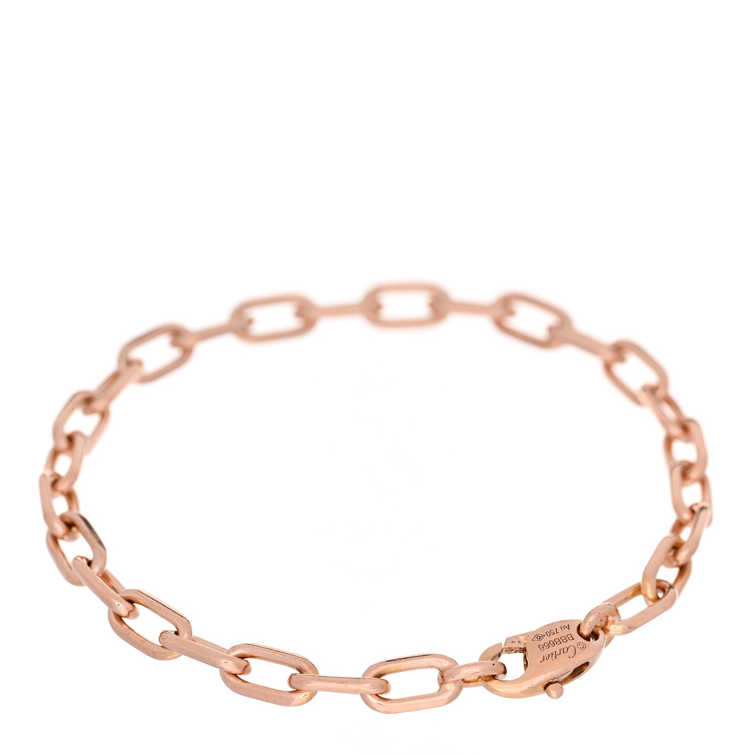 Cartier 18K Yellow Gold Spartacus Link Chain Bracelet 2 of 3