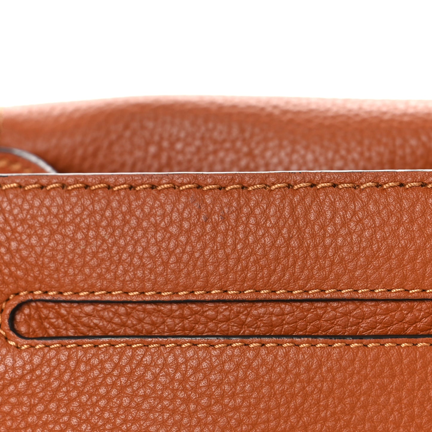 Calfskin Mini Marcie Round Crossbody Bag Tan