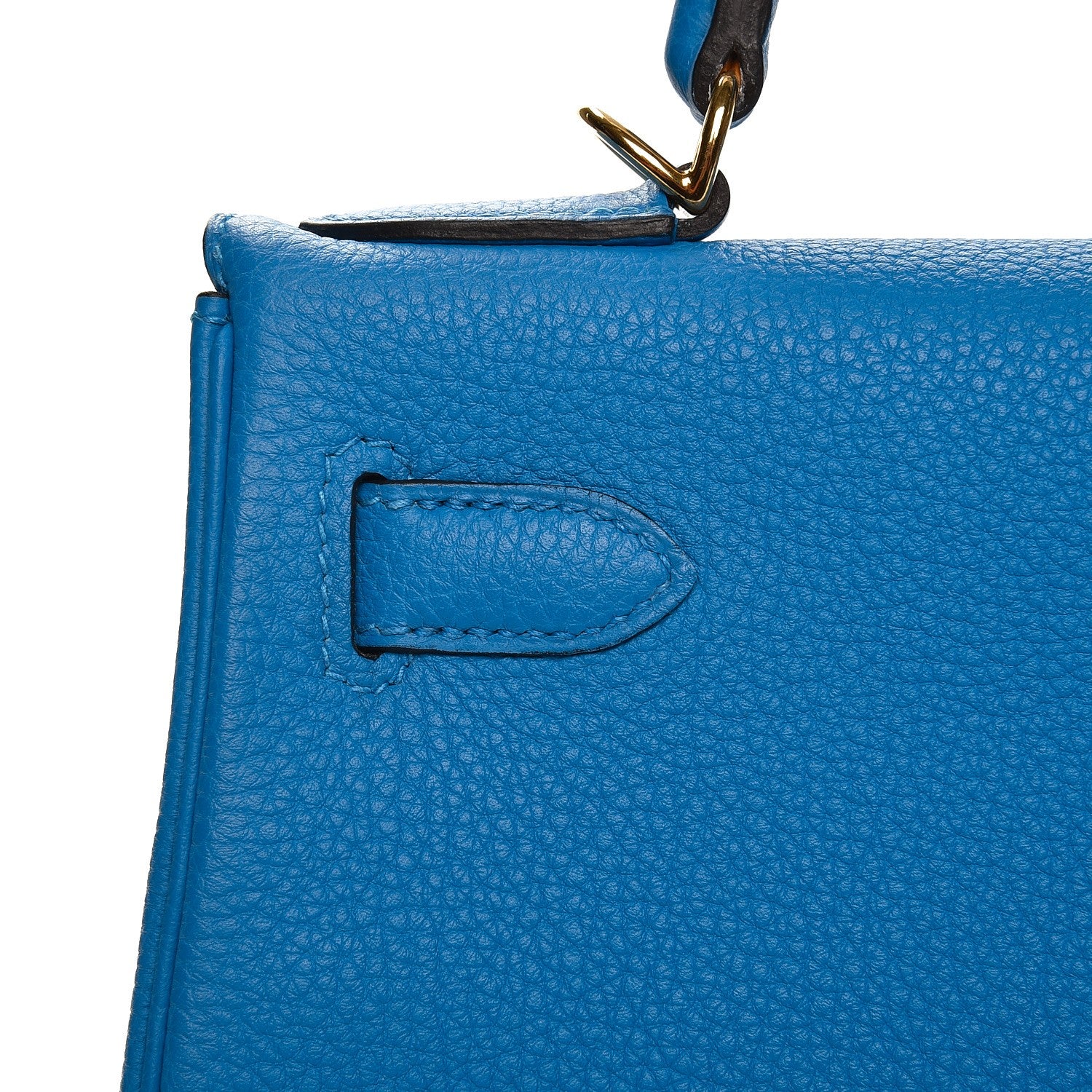 Hermes Togo Kelly Retourne 28 Bleu Zanzibar 29 of 36