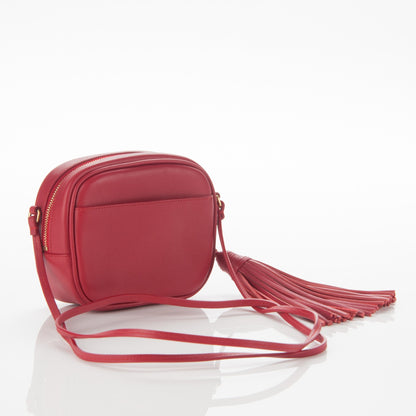 Saint Laurent Nappa Monogram Blogger Bag Red 3 of 6