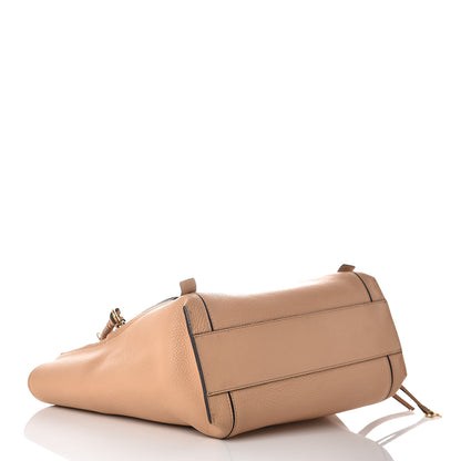 Chloe Smooth Calfskin Small Milo Shopping Tote Beige 4 of 13