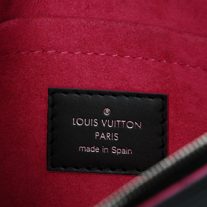 Louis Vuitton Epi Neverfull MM Black Hot Pink 8 of 11