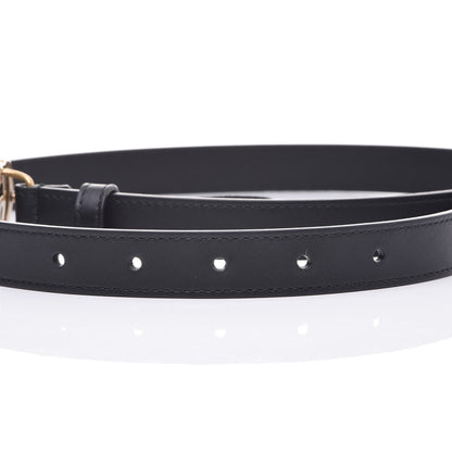 Gucci Calfskin Double G 20mm Belt 80 32 Black 5 of 7