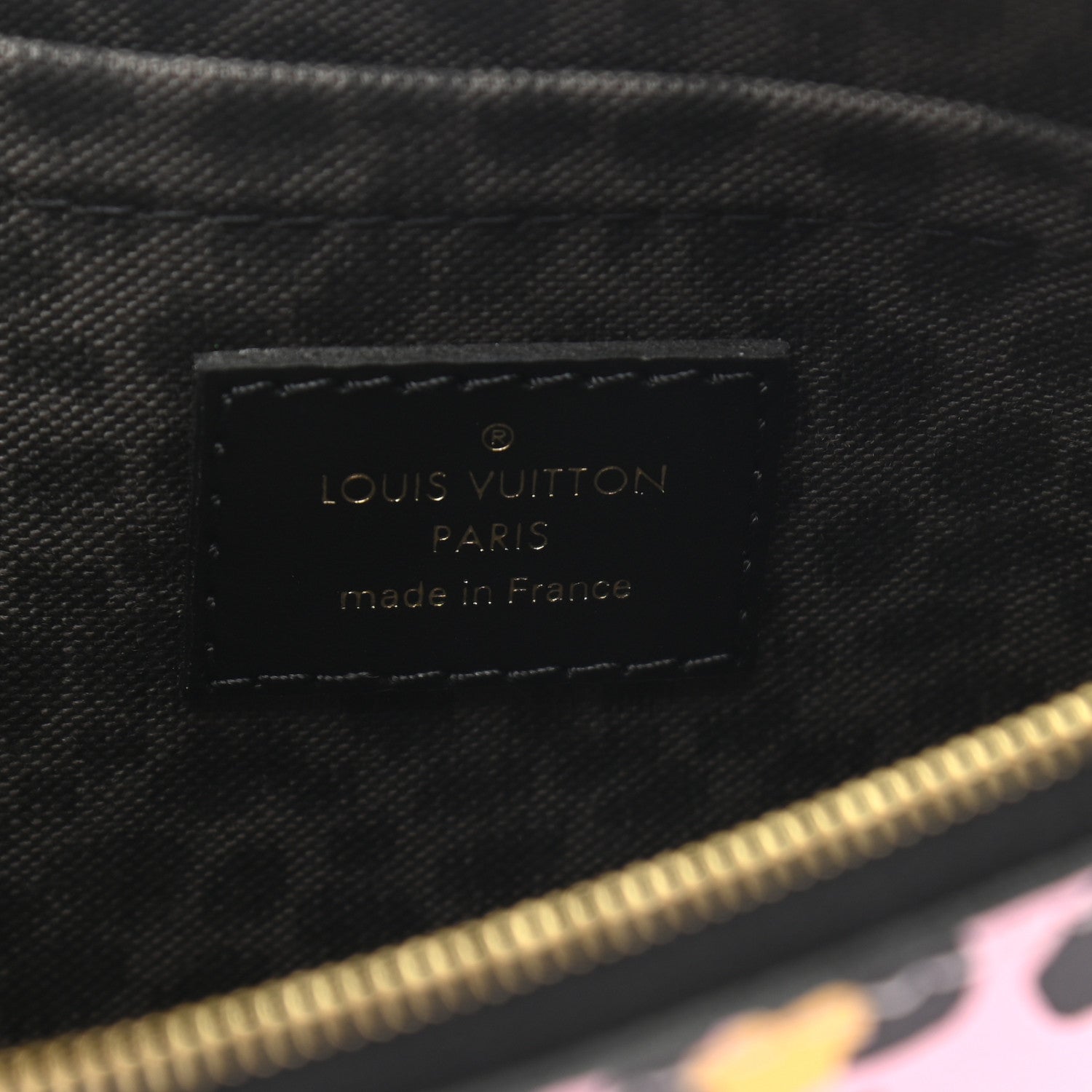 Louis Vuitton Monogram Giant Wild At Heart Neverfull MM Pochette Black 5 of 5