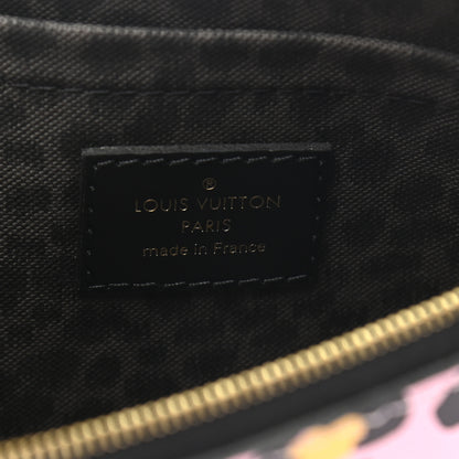 Louis Vuitton Monogram Giant Wild At Heart Neverfull MM Pochette Black 5 of 5