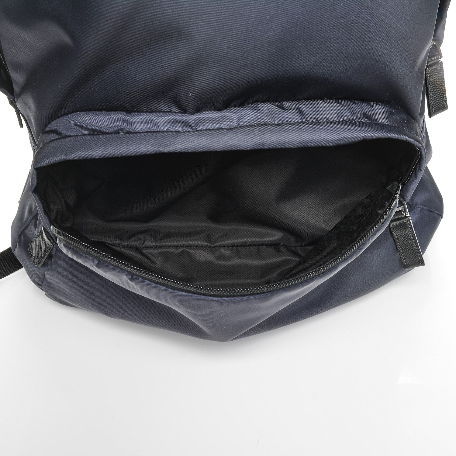 Prada Tessuto Nylon Day Backpack Blue 14 of 16