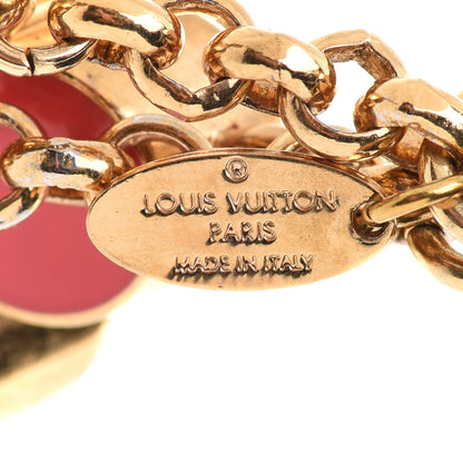 Louis Vuitton Fleur De Monogram Bag Charm Pink 3 of 8