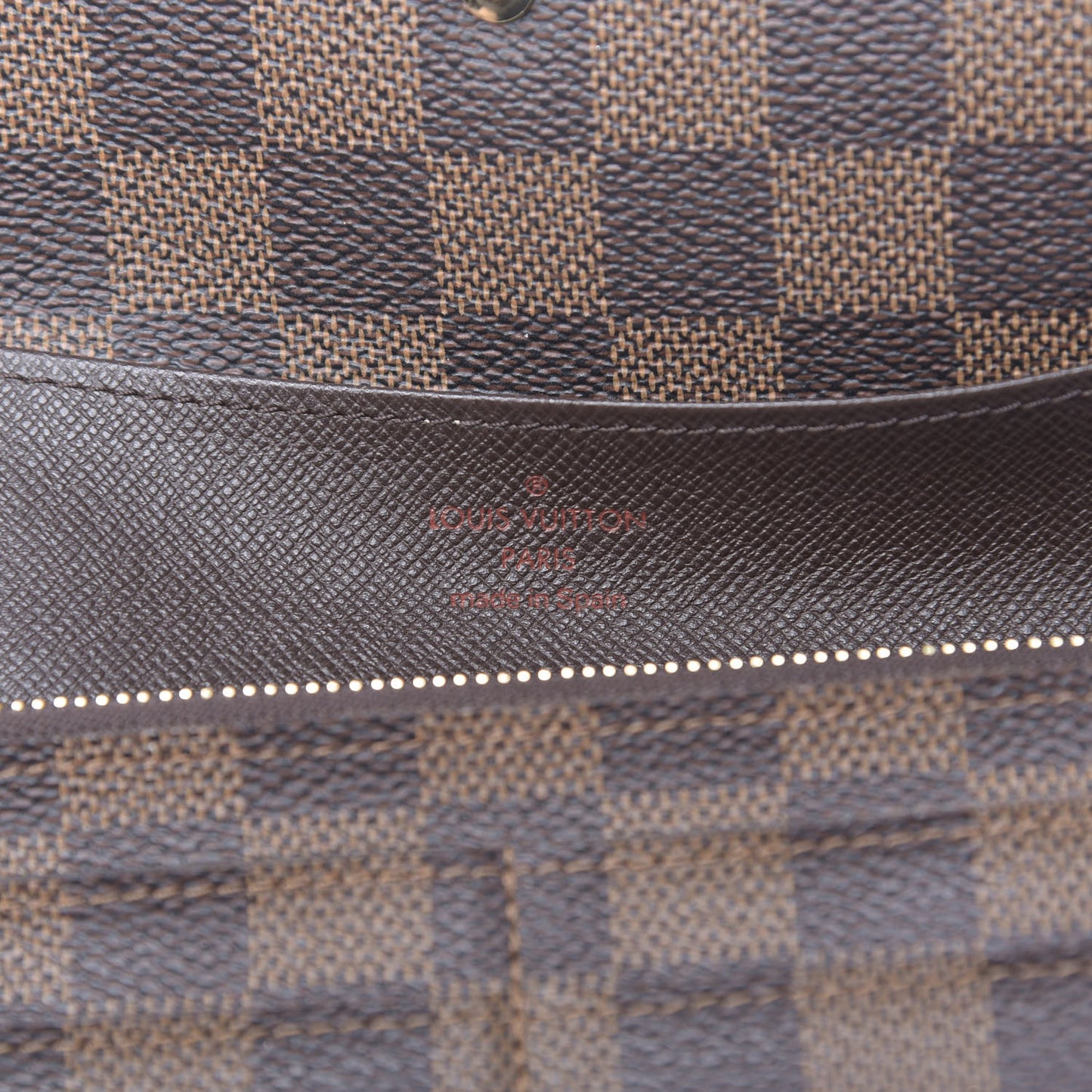 Damier Ebene Emilie Wallet