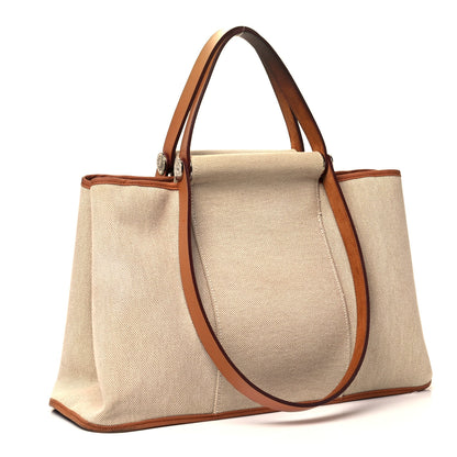 Hermes Toile Cabag Elan 39 Natural 2 of 6