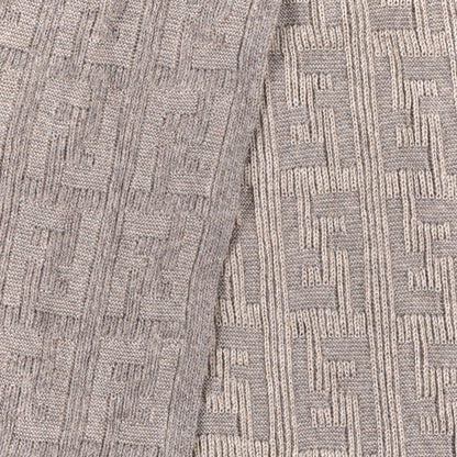 Fendi Wool FF Scarf Grey 3 of 4