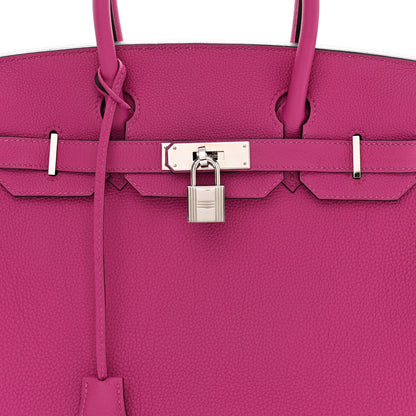 Hermes Togo Birkin 30 Rose Pourpre 8 of 12