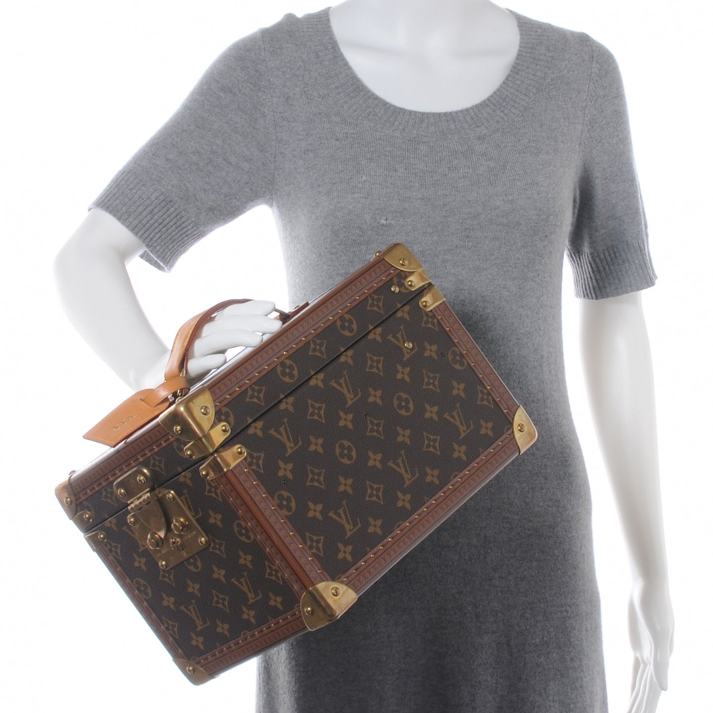 Monogram Boite Flacons Lozine Beauty Train Trunk Case