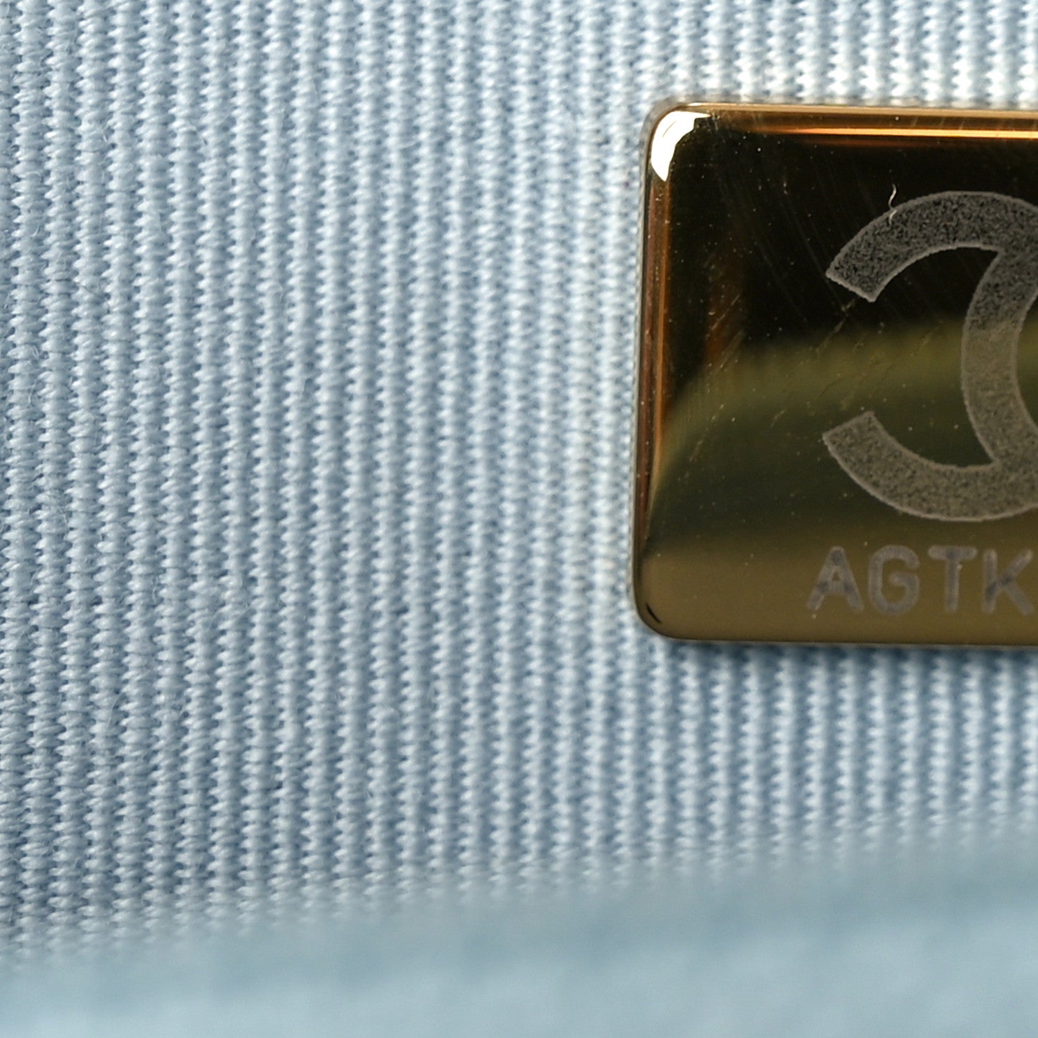 Chanel Lambskin Quilted Trendy CC Wallet On Chain WOC Light Blue 7 of 11