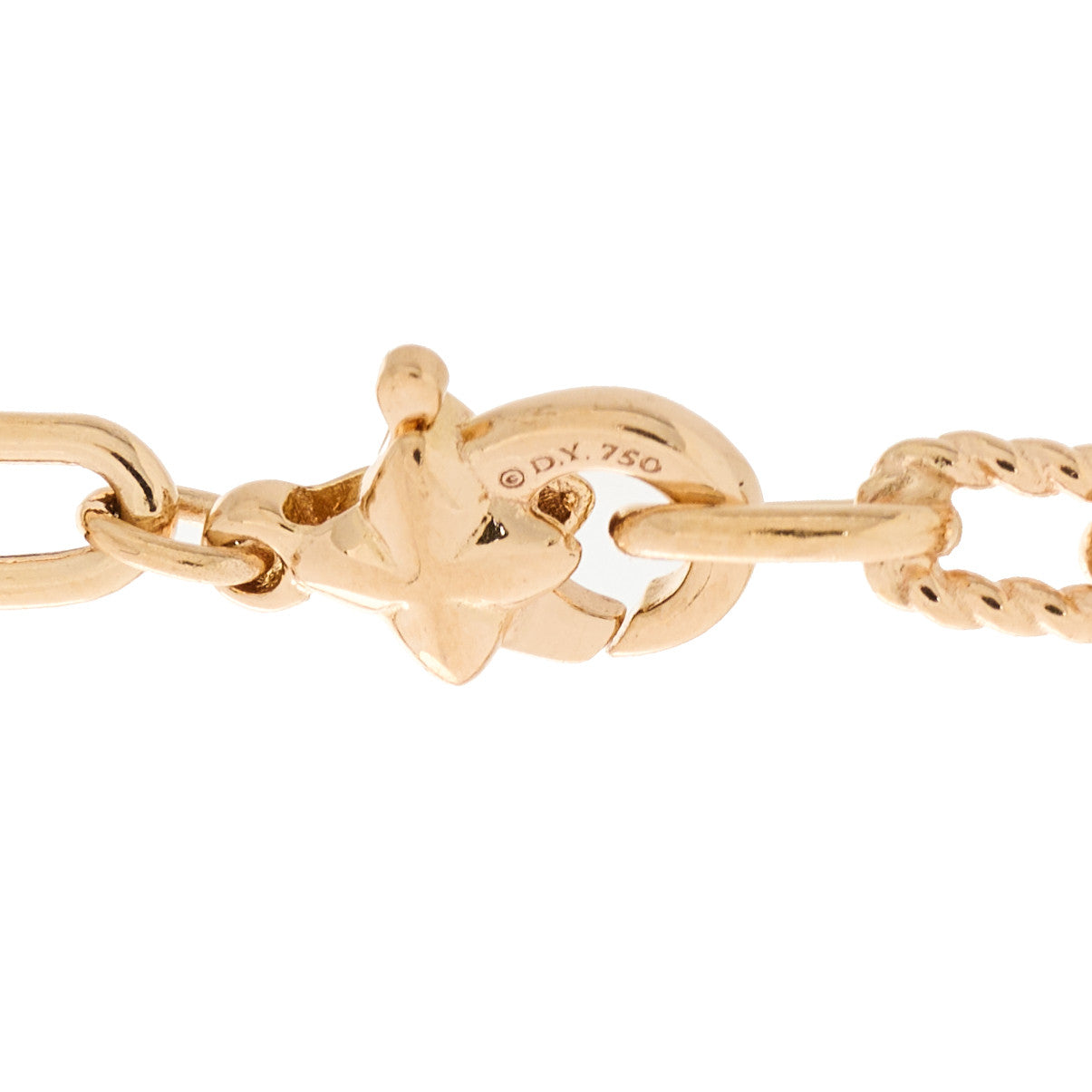 18K Rose Gold Madison 3mm Classic Chain Bracelet
