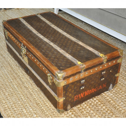 Louis Vuitton Antique Monogram Trunk 3 of 10