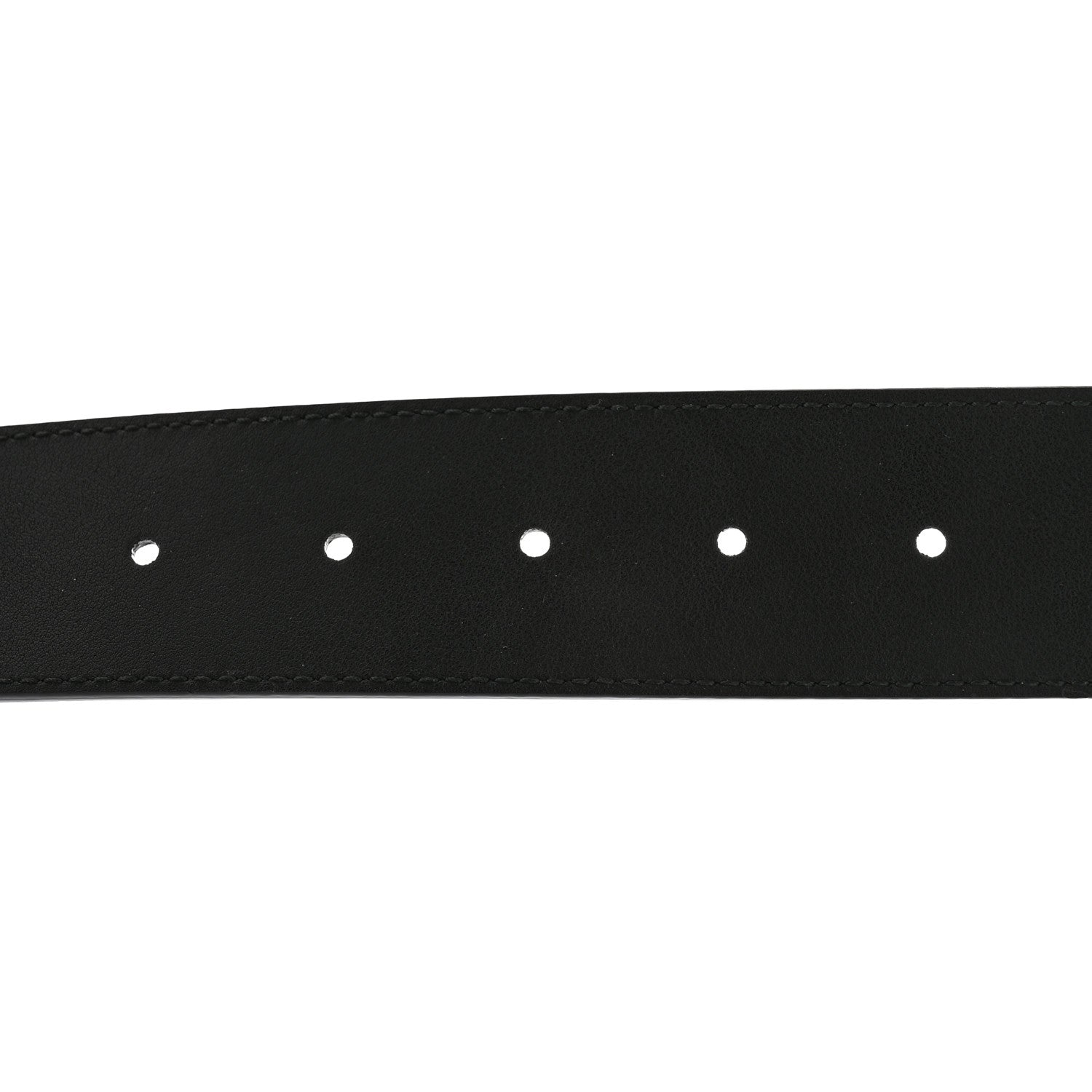 Gucci Calfskin Double G 40mm Belt 80 32 Black 4 of 5