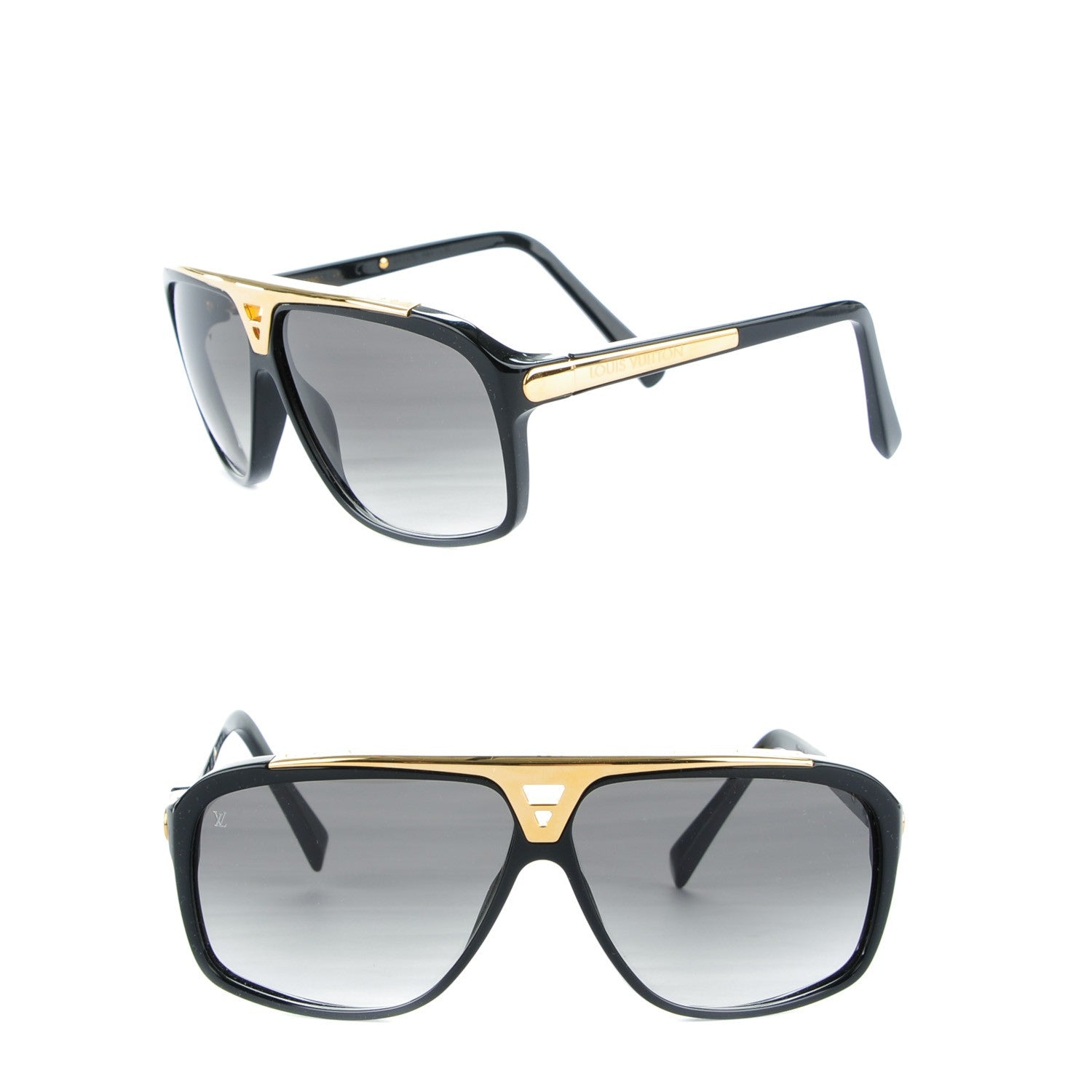 Louis Vuitton Evidence Sunglasses Z0350W Black 1 of 7