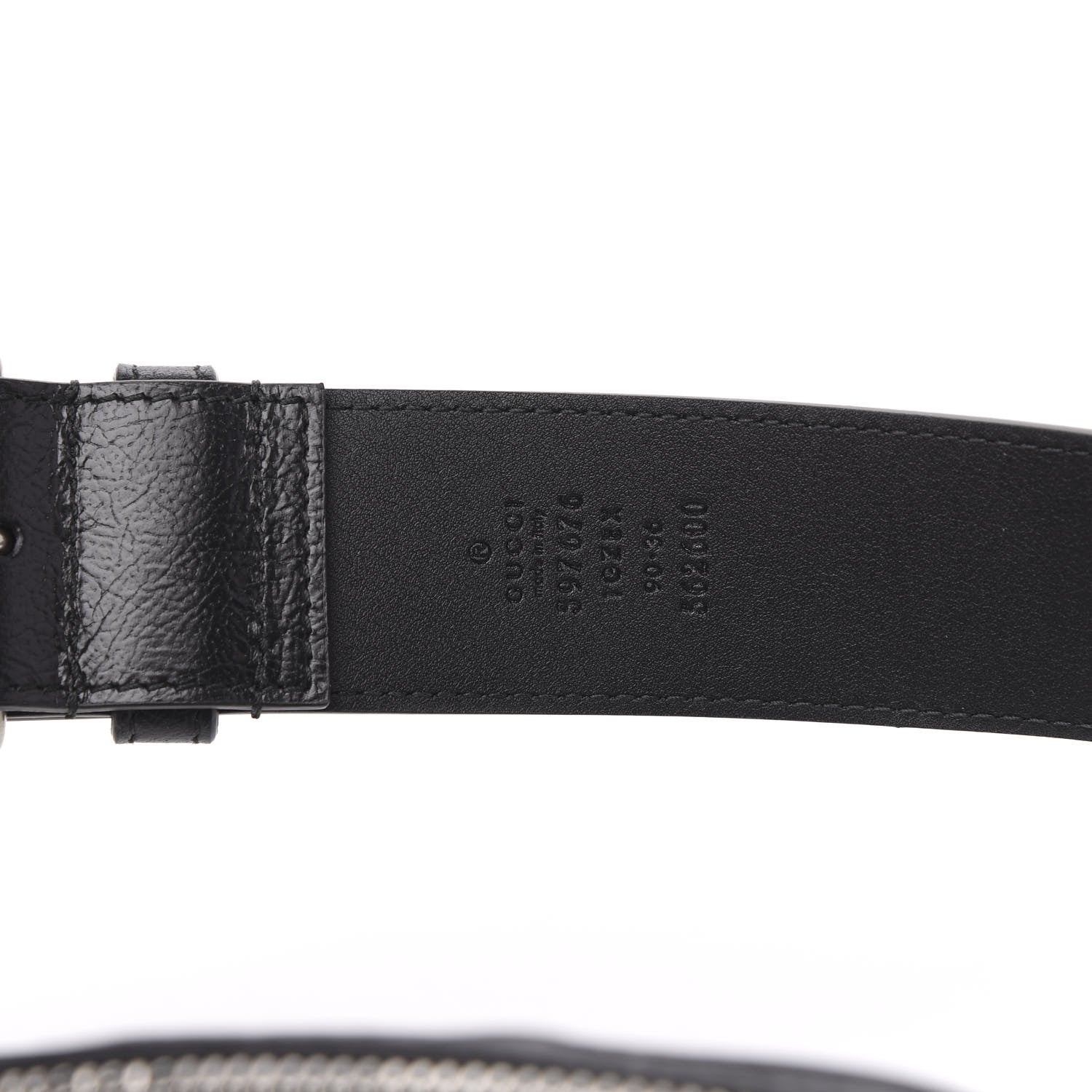 Gucci Fluffy Calfskin Mini Morpheus Belt Bag 90 36 Black 11 of 11
