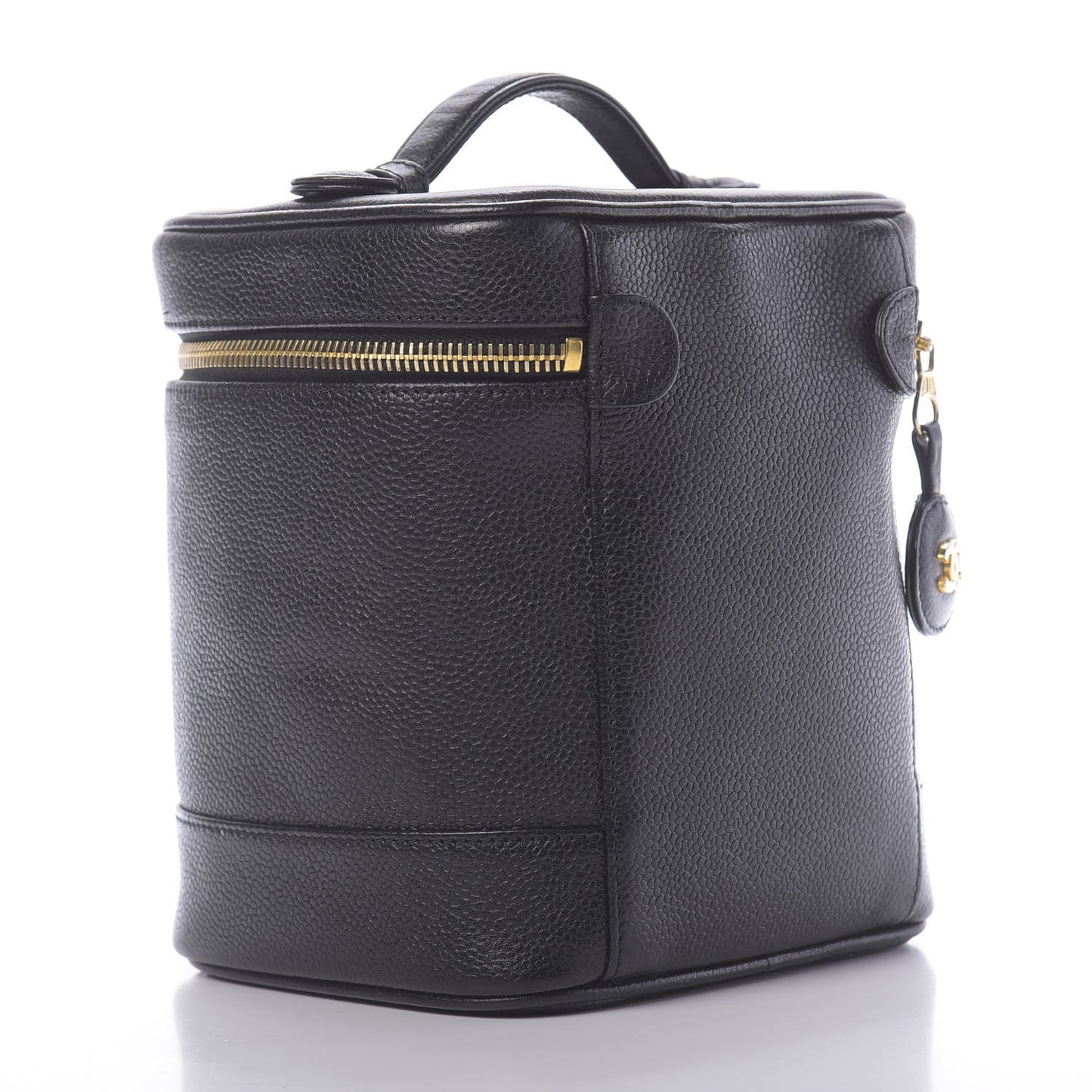 Caviar Cosmetic Vanity Bag Black