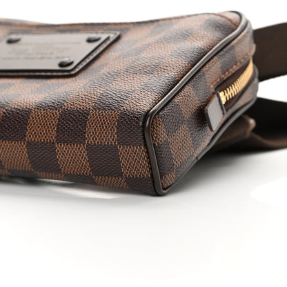 Louis Vuitton Damier Ebene Brooklyn Bum Bag 11 of 12