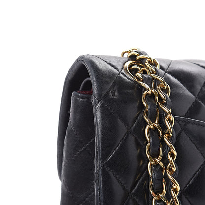 Chanel Lambskin Quilted Small Double Flap Black 11 of 20