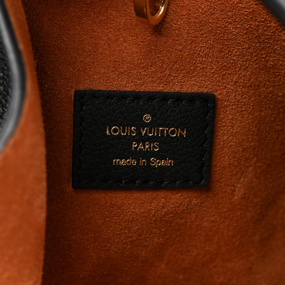 Louis Vuitton Grained Calfskin Low Key Hobo MM Black 7 of 10