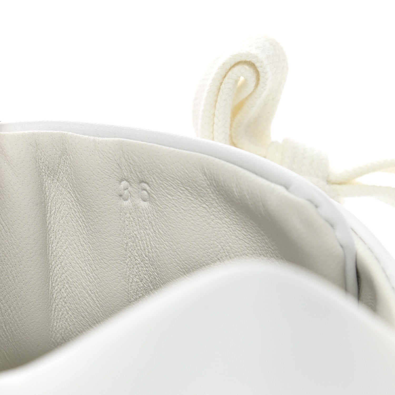 Hermes Calfskin Day Sneakers 36 White 9 of 10